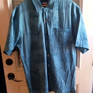 Taylor Men's Blue Short Sleeve Shirt